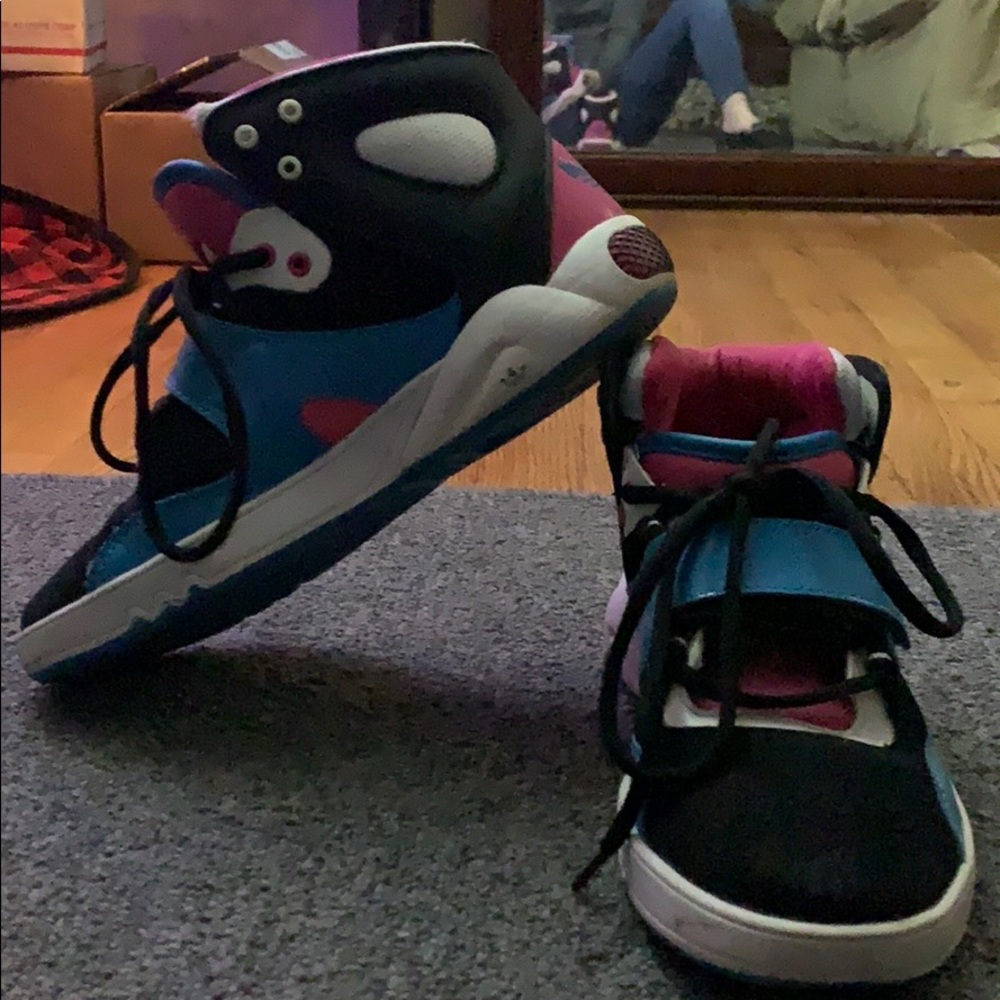 Barely worn adidas high tops